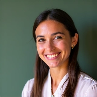 Retrato de la Nutricionista Sofía Vargas